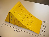 Matériels de quai > Cales d'immobilisation pour camions et semi-remorques