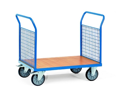 Test Chariot bas 3 étagères force 600 kg VARIOFIT SW800.460