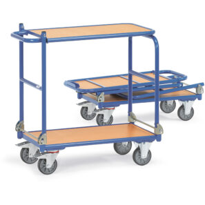 Chariot a dossier repliable en acier 1140