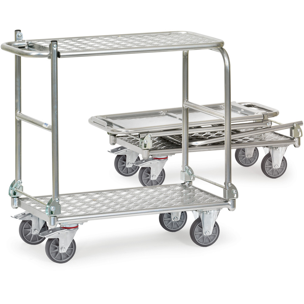 Chariot a dossier repliable en alu 1180