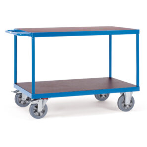 Chariot à plateaux pour charges de 1200 kg 12402