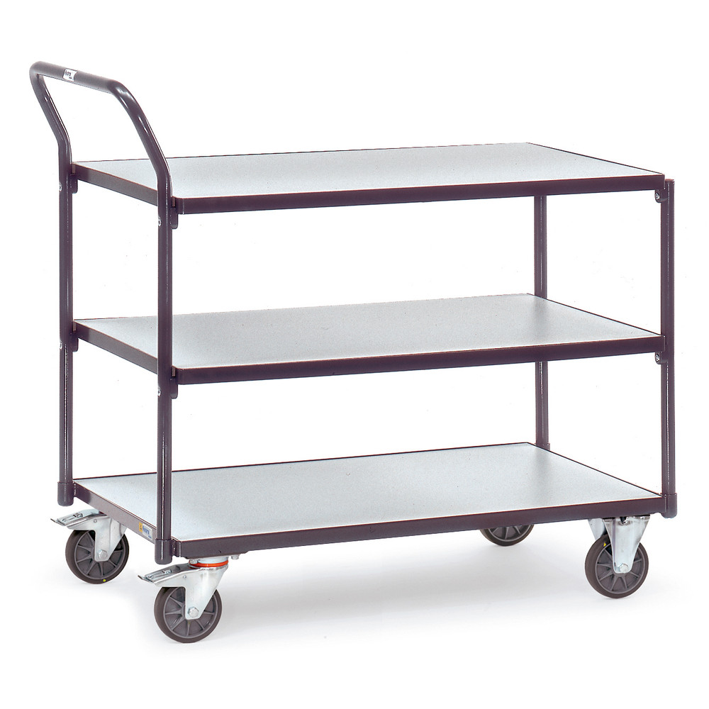 Chariot ESD à plateaux sans rebord 1850