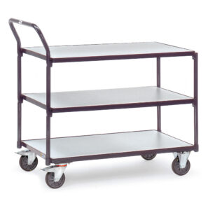 Chariot ESD à plateaux sans rebord 1851