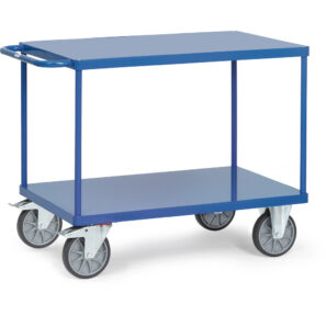 Chariot à étagères sans rebord 600kg 2401B