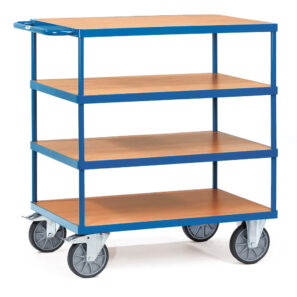 Chariot à étagères sans rebord 500kg 2440