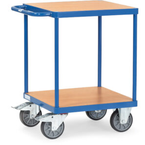 Chariot à étagères sans rebord 500kg 2496