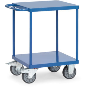 Chariot à étagères sans rebord 500kg 2496B