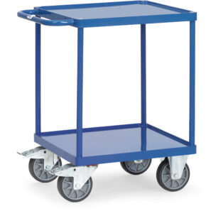 Chariot à étagères avec rebord 500kg 2496W