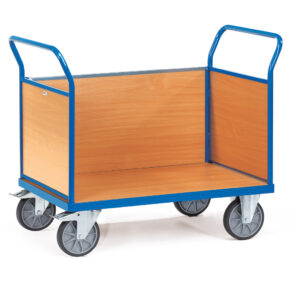chariot avec ridelles en mélaminé 2533