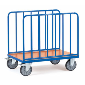 Chariot avec ridelles latérales tubes metal 2573
