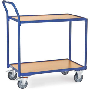 Chariot à étagères avec rebord 300Kg 2740
