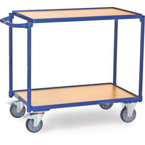 Chariot à étagéres avec rebord 300Kg 2944