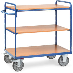 Chariot plateaux superposés sans rebord 8100