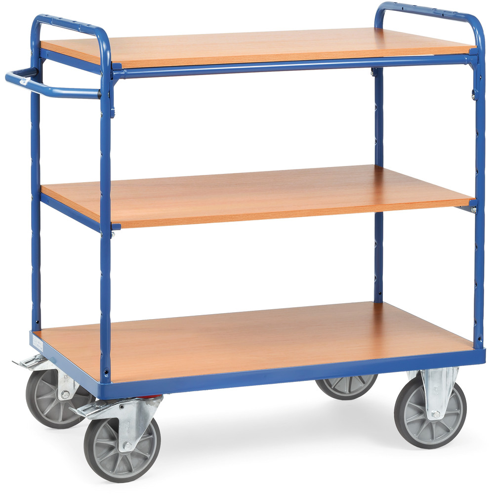 Chariot plateaux superposés sans rebord 8103