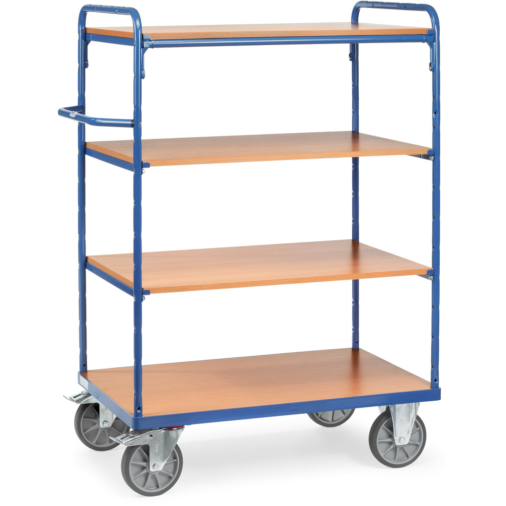 Chariot plateaux superposés sans rebord 8203