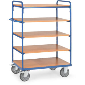 Chariot plateaux superposés sans rebord 8240