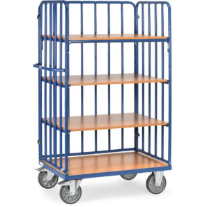 Chariot plateaux superposés sans rebord 8312-1