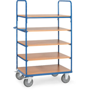 Chariot plateaux superposés sans rebord 8342