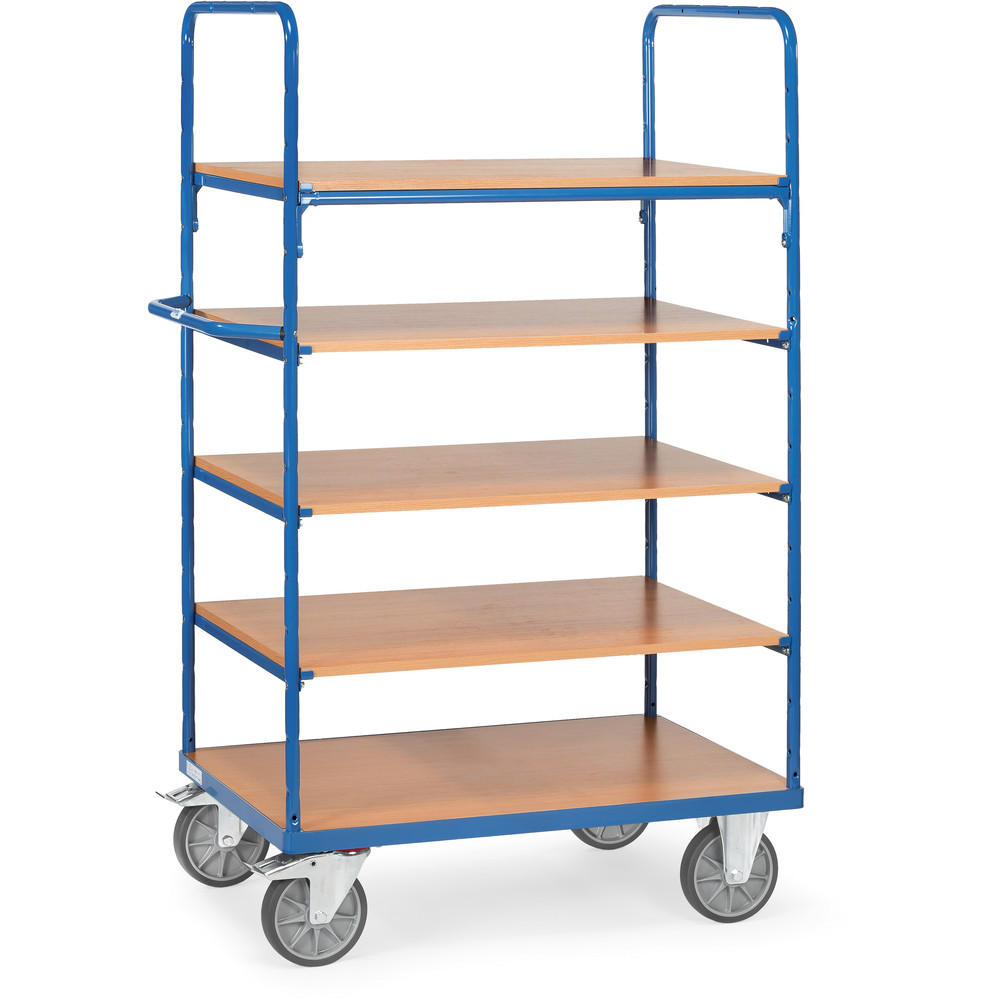 Chariot plateaux superposés sans rebord 8342