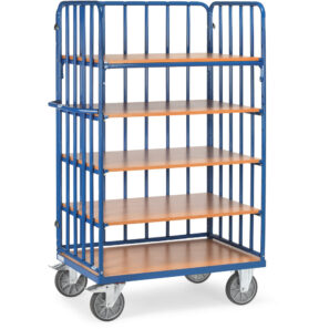 Chariot plateaux superposés sans rebord 8353-1