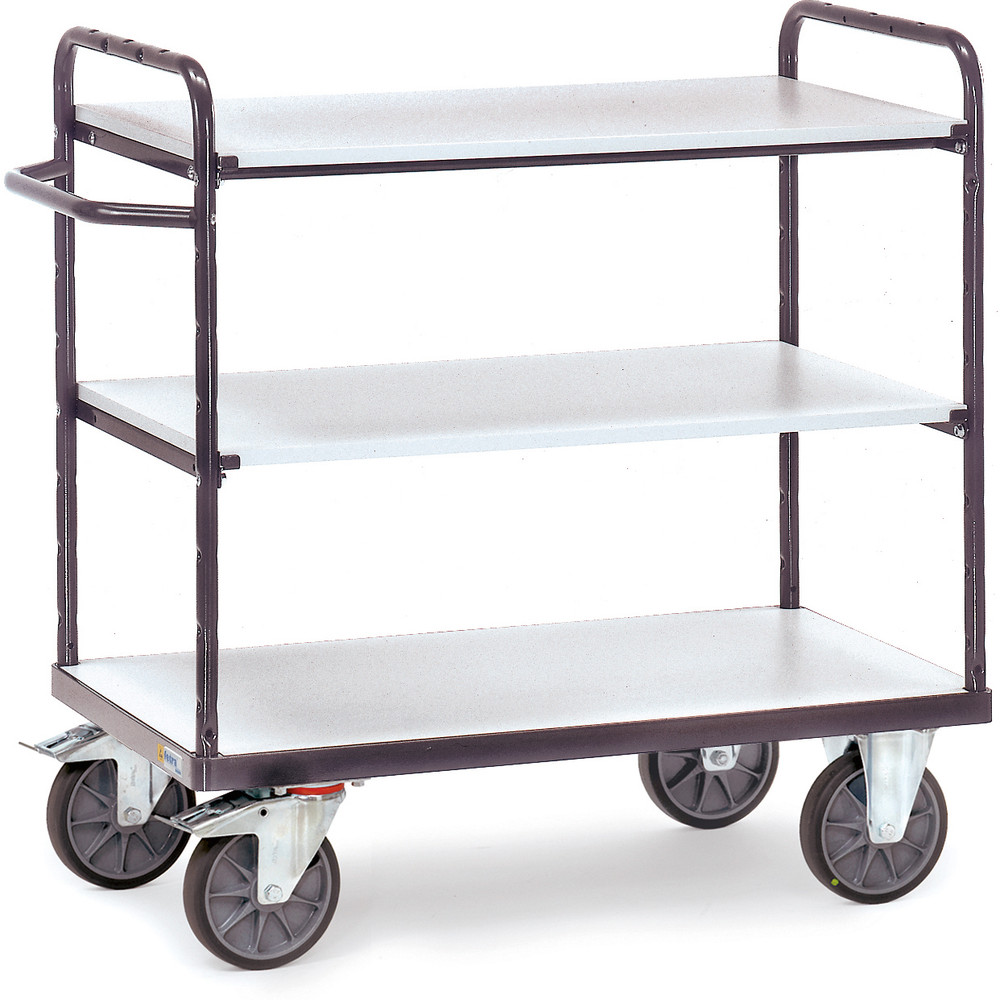 Chariot ESD hauts Sans rebord 9100