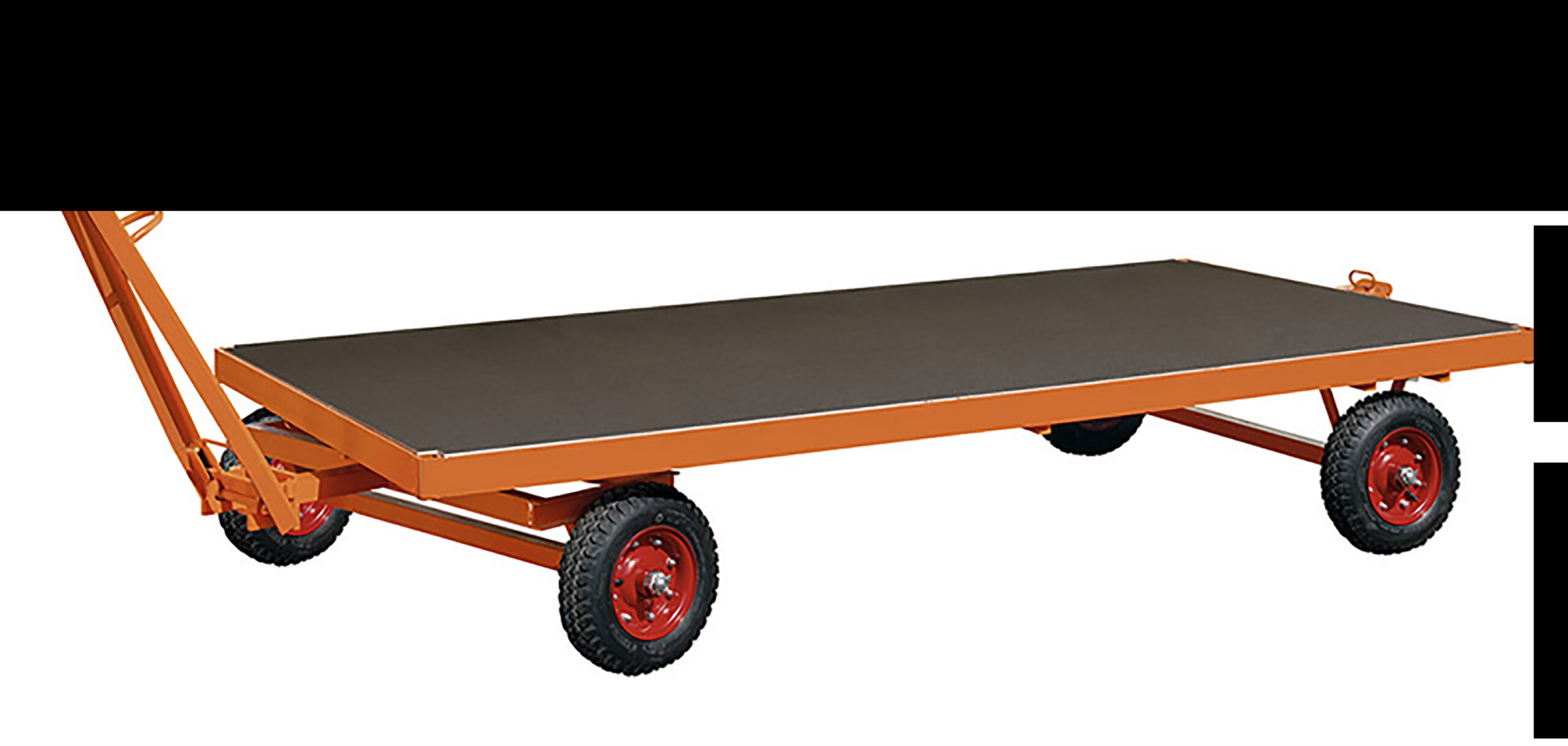 Remorque tractable - 1 essieu directeur - 2 tonnes - RIT-1D-1001