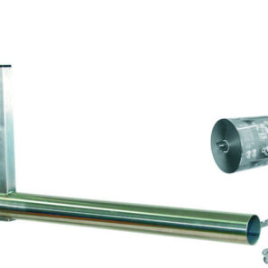 Eperon inox Ø 63.5 mm Lg 430 mm