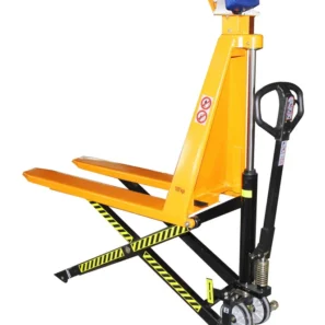 transpalette haute levée manuel peseur acier peint - NUHBW1056M