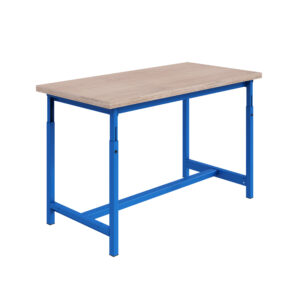 Etabli fixe hauteur réglable PTH bois de hêtre 0243