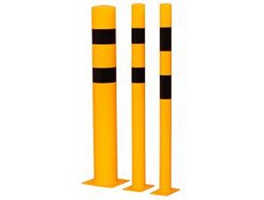 Poteau en acier pour barrière de sécurité (0,5m)