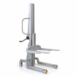 Gerbeur manuel ergonomique ML150 à manivelle- Acier peint -