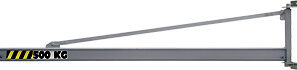 Potence murale triangulées à profil crux comegsyteme en aluminium (PMTC ALU)