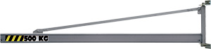 Potence murale triangulées à profil crux comegsyteme en aluminium (PMTC ALU)