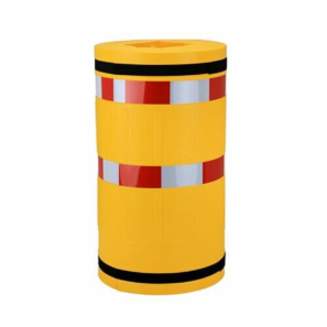 Protection de colonne de polyétylène avec bandes auto réfléchissantes