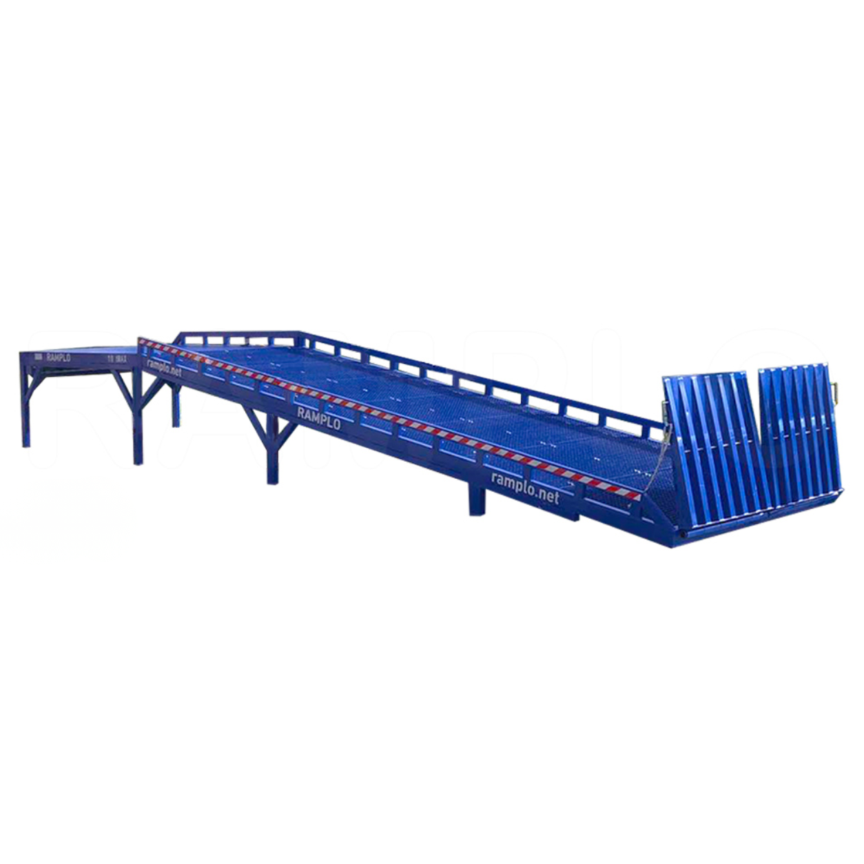 Rampe de chargement camion stationnaire avec une plateforme horizontale RAMPLO-FXH