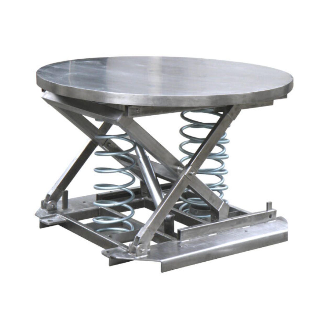 Table élévatrice à ressorts en acier Galvanisé