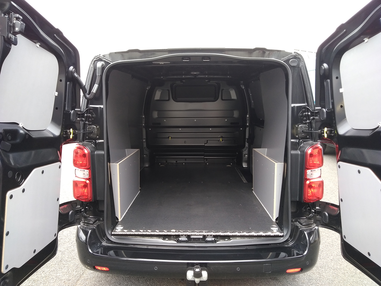Kit habillage peuplier gris sans plancher Partner, Berlingo, Combo, Fiorino, Proace city (L1) - AECB501AG