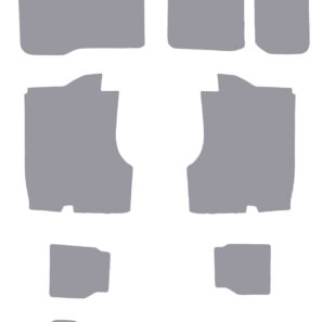 Kit habillage peuplier gris sans plancher Kangoo van, Townstar, Citan (L1)
