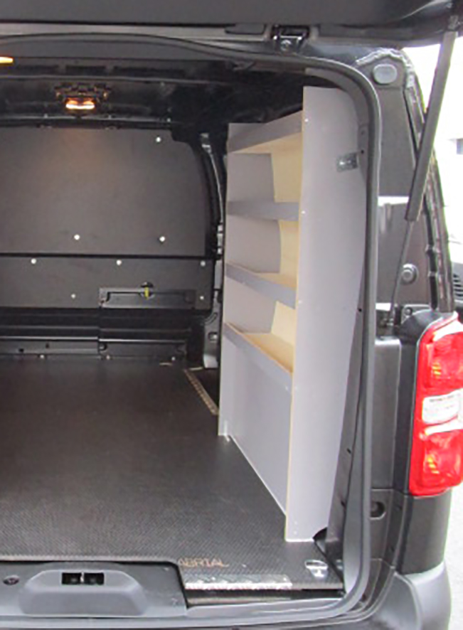 Meuble droit peuplier gris - Expert Long, Jumpy, Scudo, Vivaro, Proace (L3)