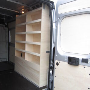 Meuble droit peuplier naturel - Boxer, Jumper, Ducato, Movano (L2H2 - L3H2)
