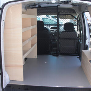 Meuble gauche peuplier naturel - Kangoo van, Townstar, Citan (L1/L2)