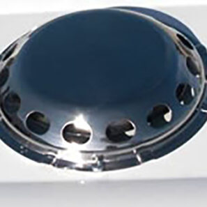 Aérateur de toit INOX à dépression avec grilles