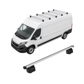 Barres de toit aluminium - Boxer, Jumper, Ducato, Movano (L1, L2)