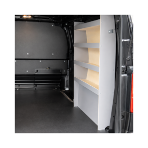 Meuble droit peuplier gris avec porte latérale - Partner, Berlingo, Combo, Fiorino, Proace city (L1 L2)
