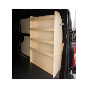 Meuble droit peuplier naturel avec porte latérale - Partner, Berlingo, Combo, Fiorino, Proace city (L1/L2)