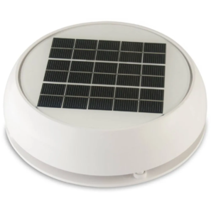 Ventilateur solaire avec batteries
