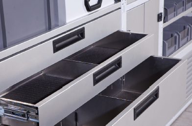 Aménagement aluminium complet sur mesure