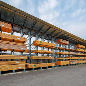 Acti-Cant Rayonnage Cantilever pour charges lourdes et longues
