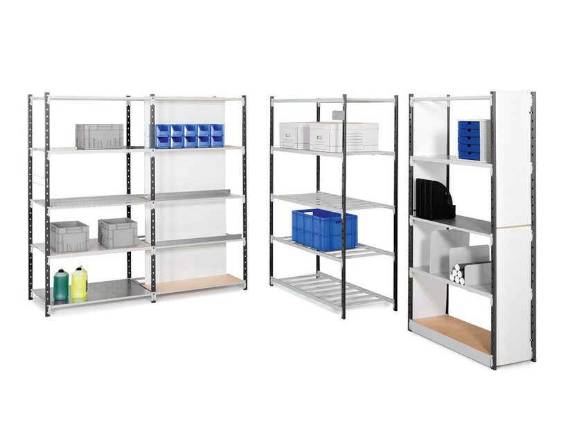 Exemples de configurations de rayonnages Acti-Flip