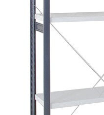 Poteau du rayonnage Acti-Lone peint